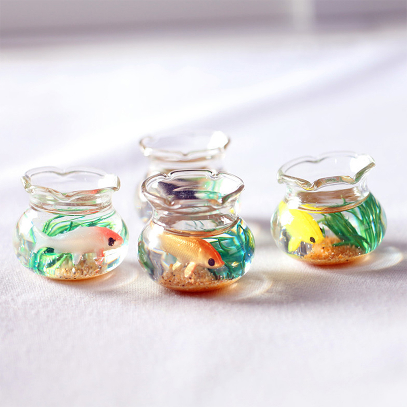 Fish Aquarium Home - Home Ornament Doll House Decorative Toys