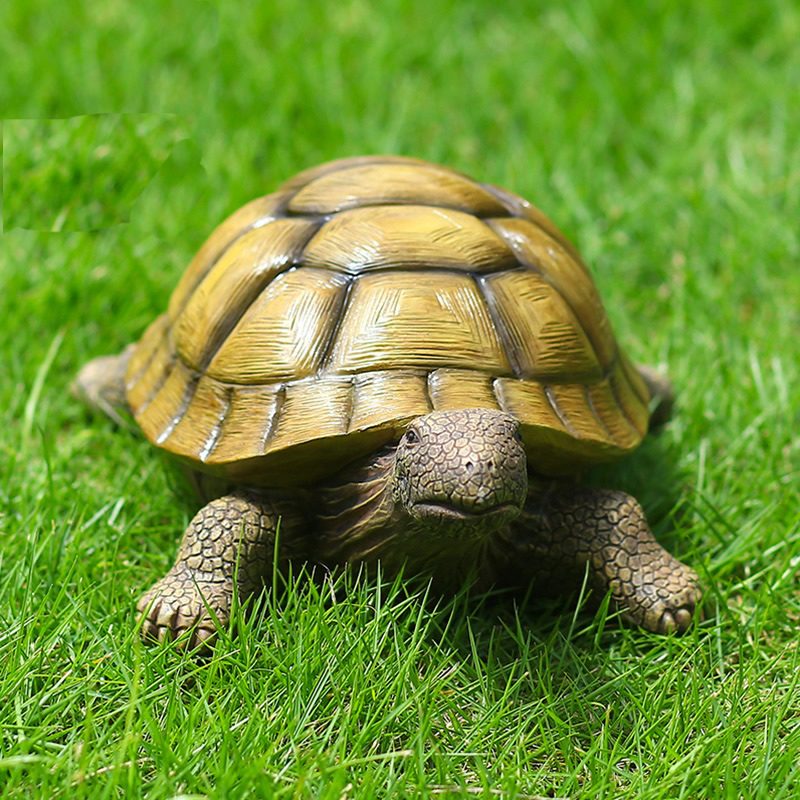 Fish Aquarium Home - Cute Decorative Turtle Resin Tortoise Outdoor