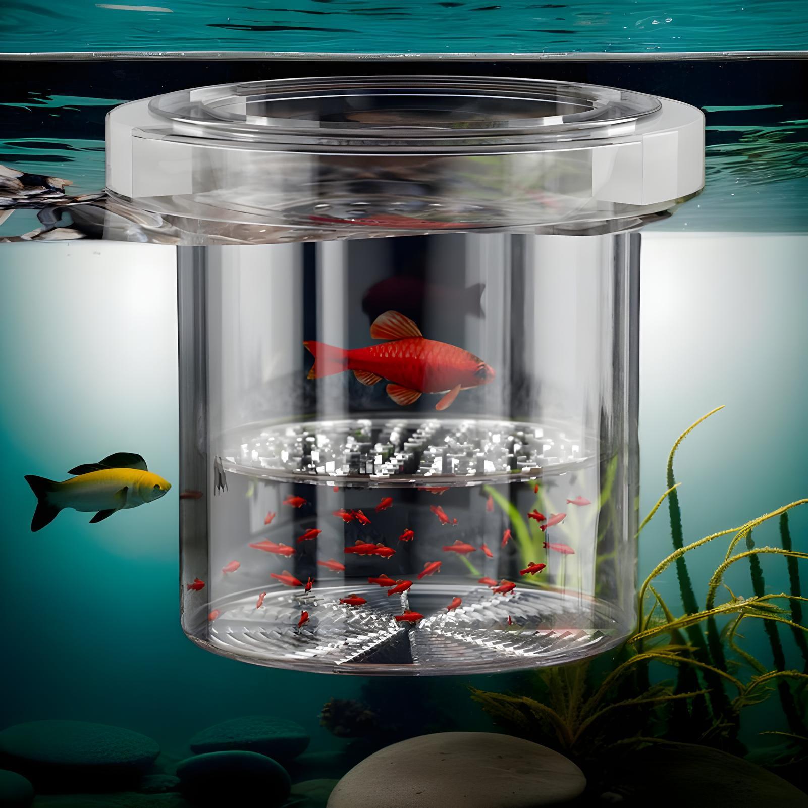Fish Breeder Box Floating Aqua - Aquarium Fish Betta ulasan dan harga
