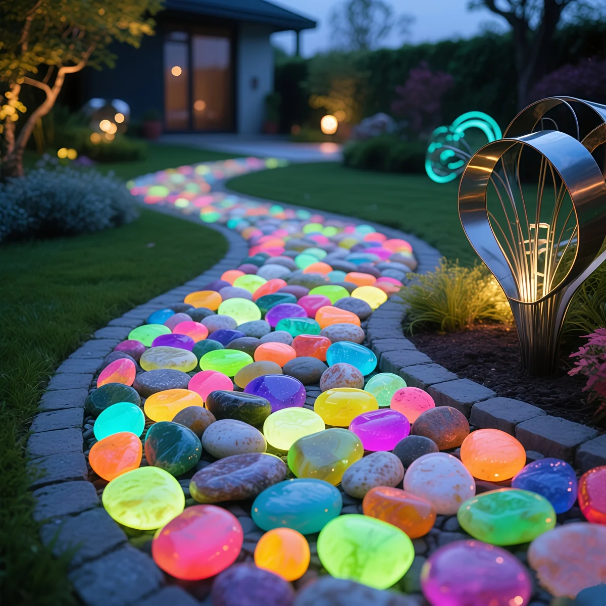 1CM 100pcs Color Goose Stone L - Fish Tank Gravel ulasan dan harga