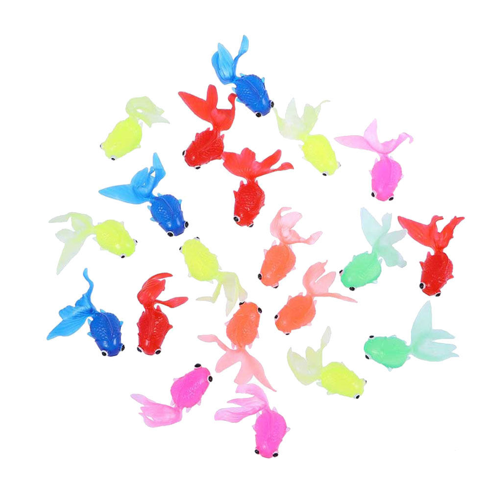 30Pcs Artificial Goldfish Simu - Aquarium Decor ulasan dan harga