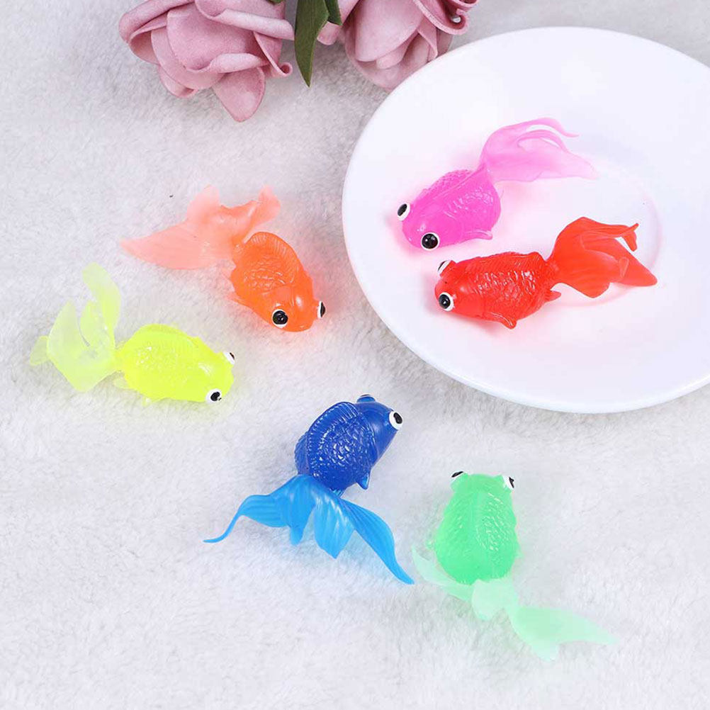 30Pcs Artificial Goldfish Simu - Aquarium Decor ulasan dan harga