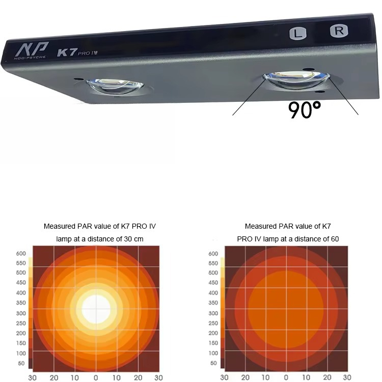NP K7 PRO IV 100W Noopsyche LE - Aquarium Light ulasan dan harga