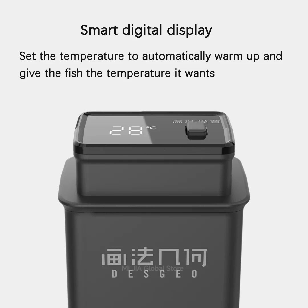 MIJIA DESGEO 50W Smart Aquariu - Fish Tank Heater ulasan dan harga