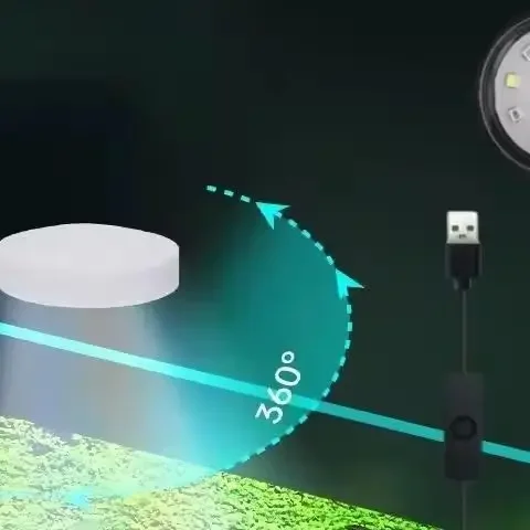 Aquarium Light With Adapter LE - Aquarium Light ulasan dan harga