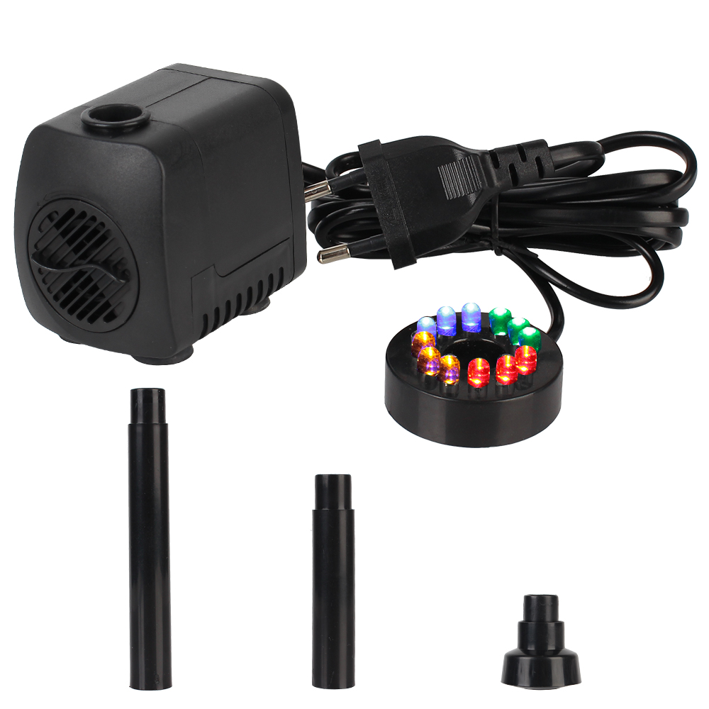 Garden Aquarium Fountain EU Pl - Aquarium Light ulasan dan harga