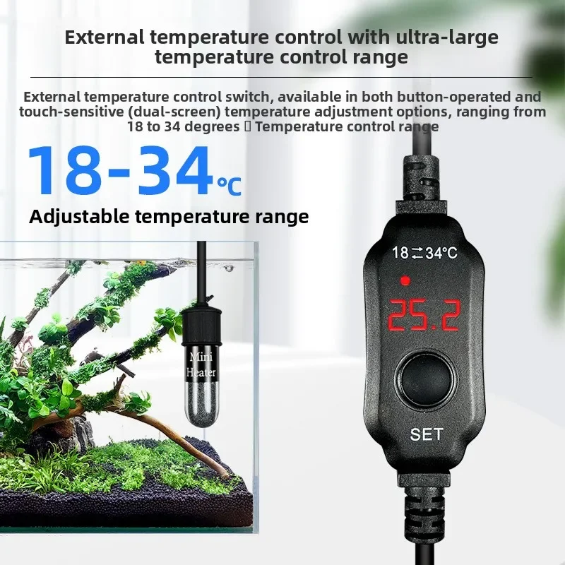 Universal Mini Aquarium Heatin - Fish Tank Heater ulasan dan harga