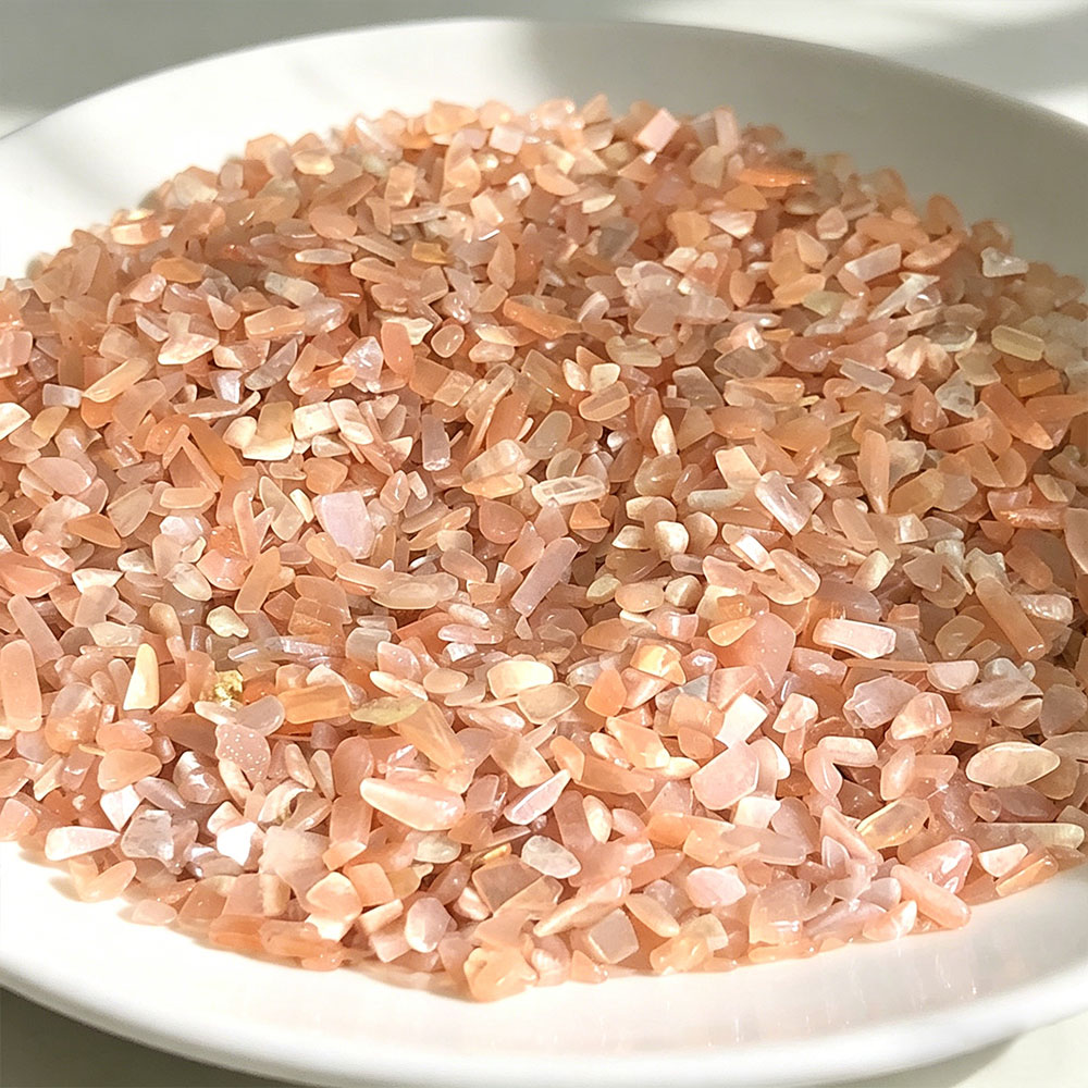 Natural Moonstone Sunstone Cry - Fish Tank Gravel ulasan dan harga