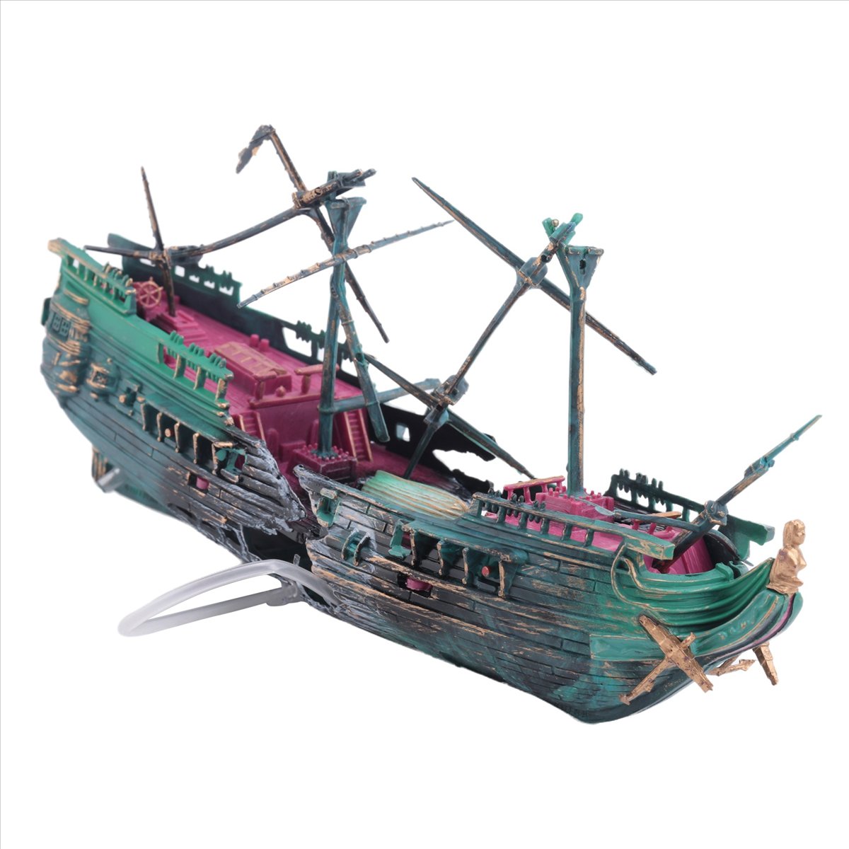 【ABFS】Large Aquarium Shipwreck - Aquarium Decor ulasan dan harga