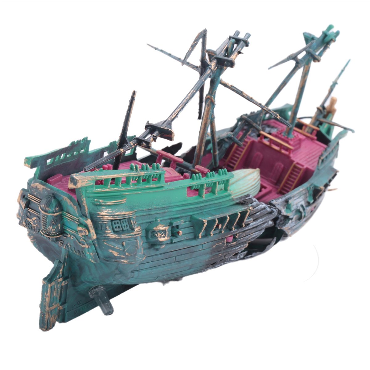 【ABFS】Large Aquarium Shipwreck - Aquarium Decor ulasan dan harga