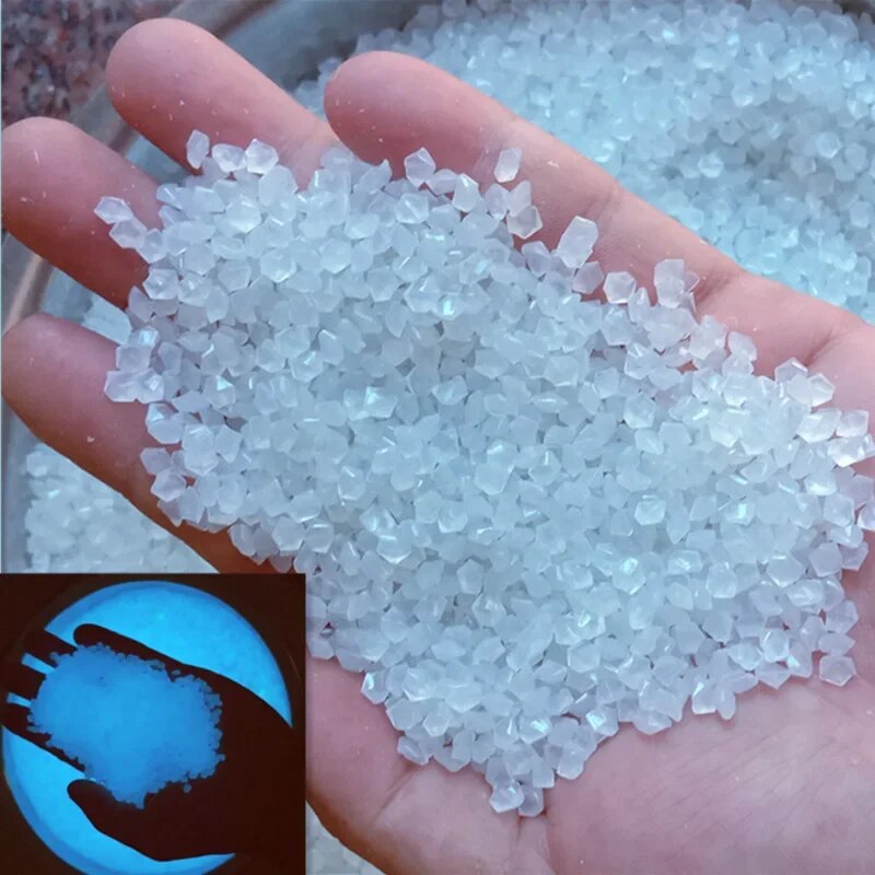 1000pcs 3-5mm Luminous Sand Gl - Fish Tank Gravel ulasan dan harga