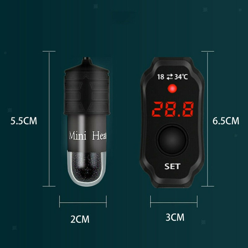 Mini Aquarium Fish Tank Heater - Fish Tank Heater ulasan dan harga