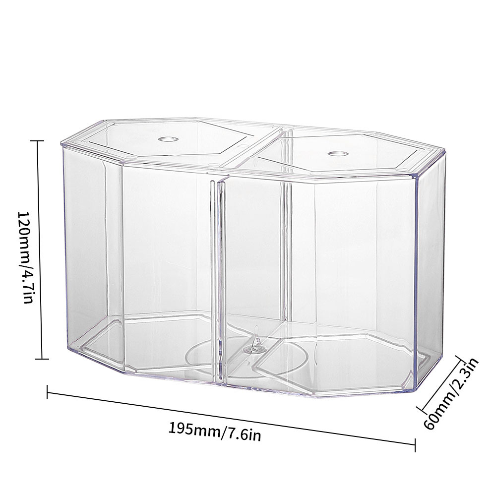 Acrylic Two Splits Guppy Fish  - Aquarium Fish Betta ulasan dan harga