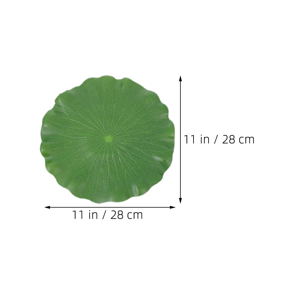 Artificial Lily Pads 15Pcs Rea - Aquarium Fish Tank ulasan dan harga