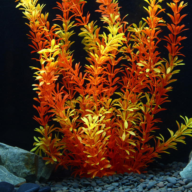 100cm Tropical Plants Large Ar - Fish Aquarium Home ulasan dan harga