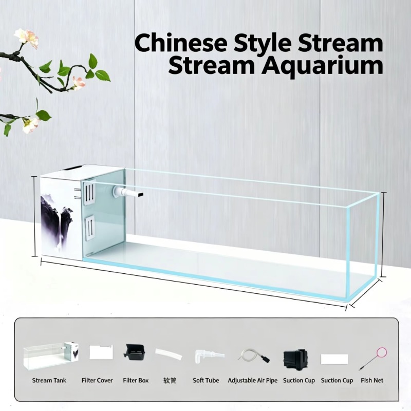 Premium Home Use Glass Aquariu - Aquarium Fish Keeping ulasan dan harga