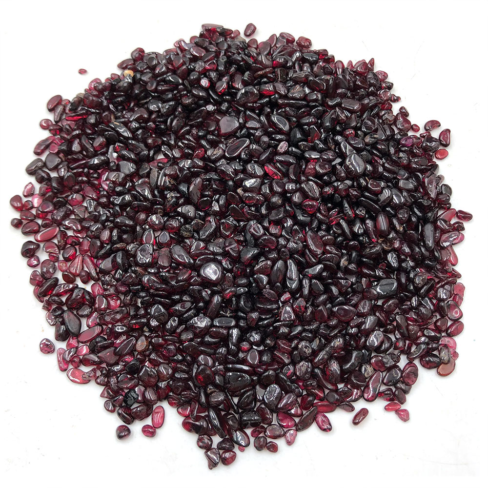 50g/Pack Lot Natural Red Garne - Fish Tank Gravel ulasan dan harga