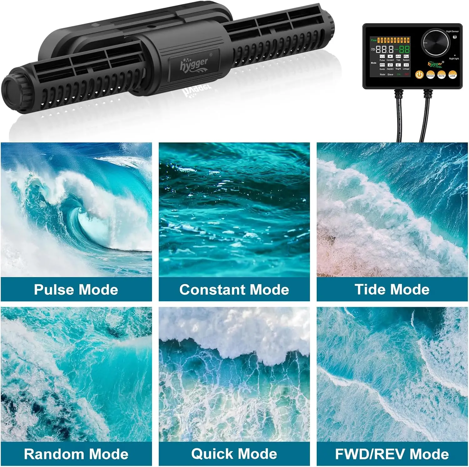 Intelligent Wave Maker for Aqu - Aquarium Pump ulasan dan harga