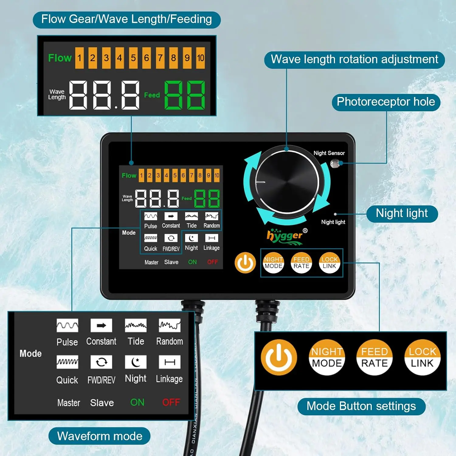 Intelligent Wave Maker for Aqu - Aquarium Pump ulasan dan harga