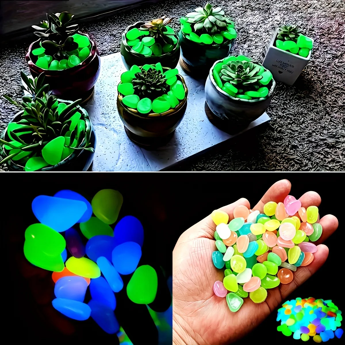Luminous Pebbles Night Light S - Aquarium Light ulasan dan harga