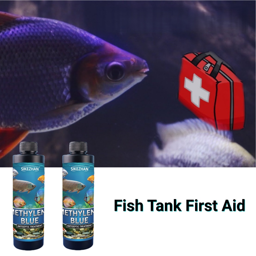 SIKEZHAN 98ml Pure Methylene B - Aquarium Fish Betta ulasan dan harga