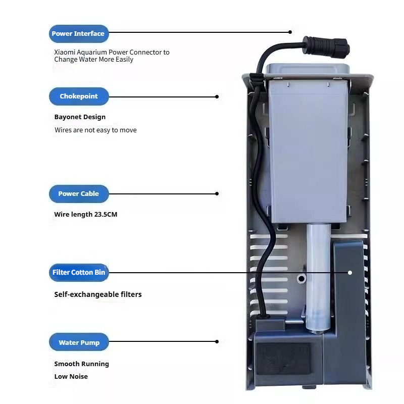 Fish Tank Water Pump for Xiaom - Xiaomi Aquarium Fish Tank ulasan dan harga