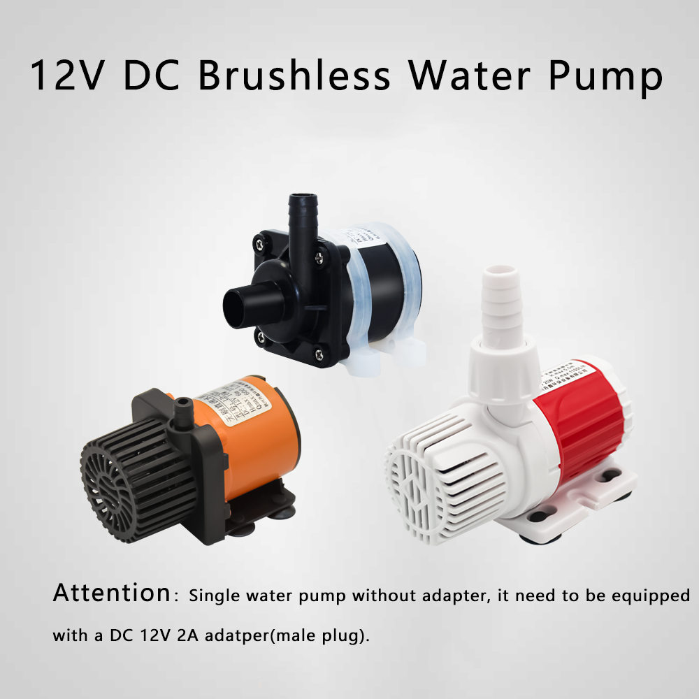 12V DC Brushless Small Submers - Aquarium Pump ulasan dan harga