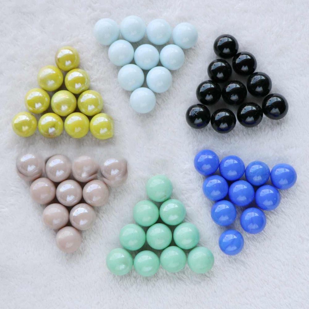 66Pcs Dia16mm Solid Color Glas - Fish Aquarium Home ulasan dan harga
