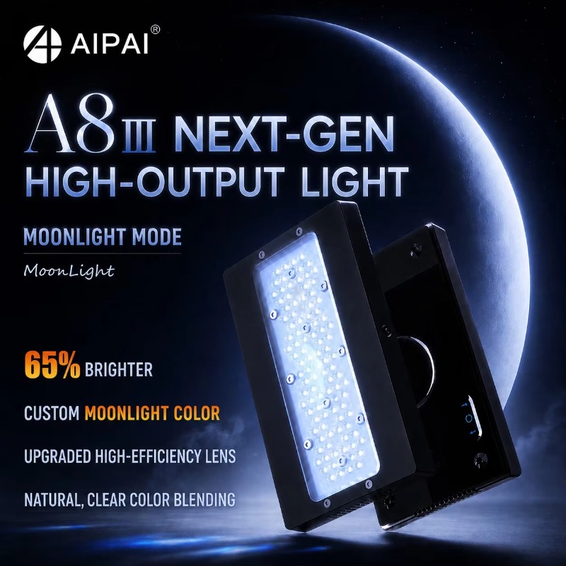 AIPAI A8 III Series A8SE/A8 Pr - Aquarium Light ulasan dan harga