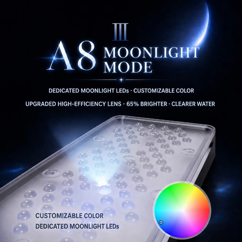 AIPAI A8 III Series A8SE/A8 Pr - Aquarium Light ulasan dan harga
