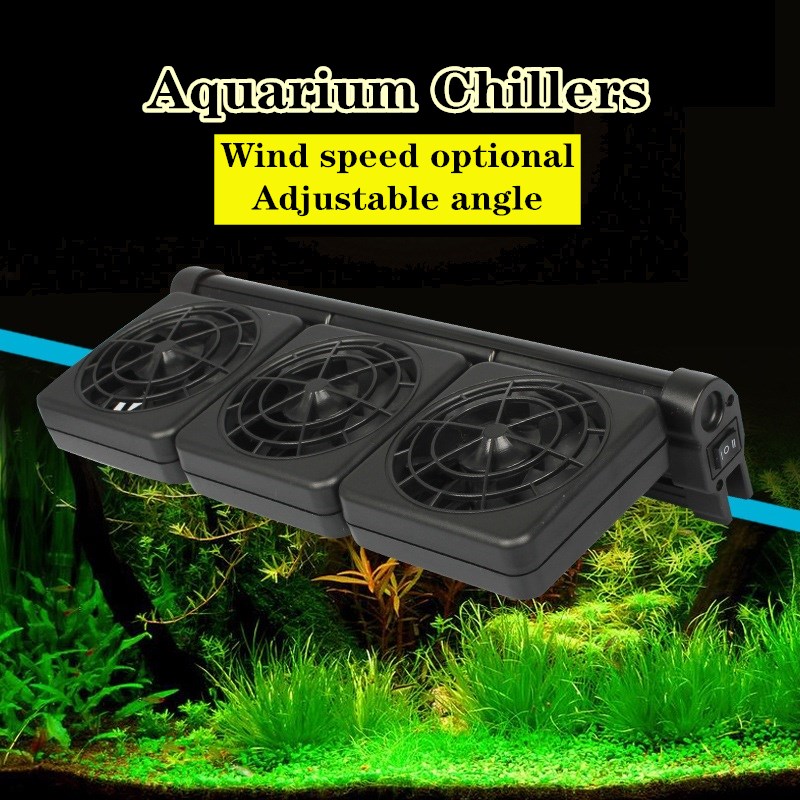 1/2/3/4 Aquarium Fans Chillers - Fish Tank Heater ulasan dan harga